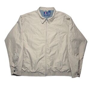 Vintage Chaps tan brown dad jacket